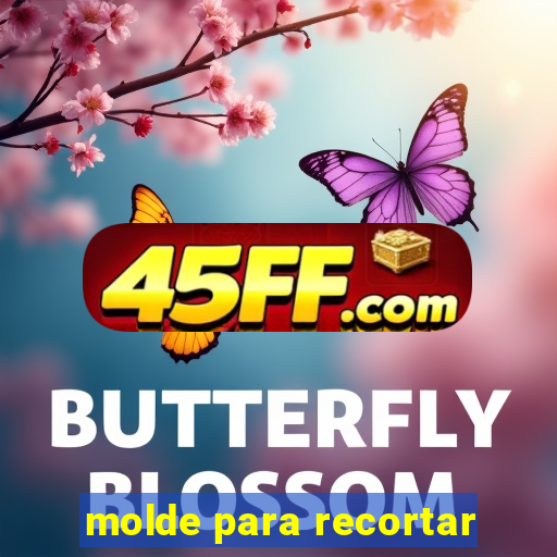 molde para recortar